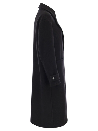 Shop Fay Wool Coat With Hook