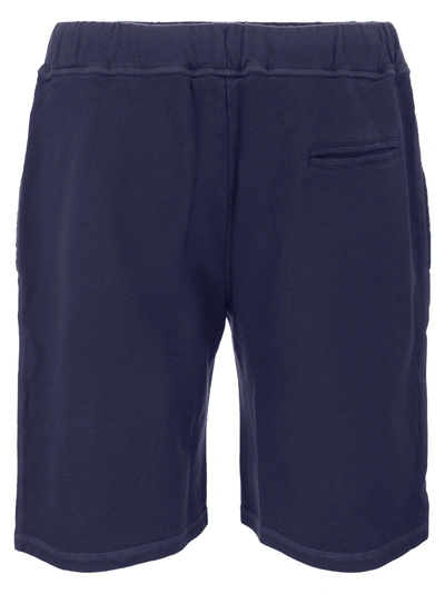 Shop Fedeli Cotton Shorts With Drawstring