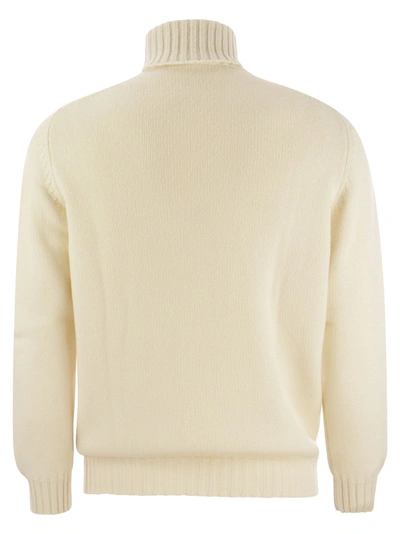 Shop Fedeli Derby 428 Cashmere Turtleneck Jumper