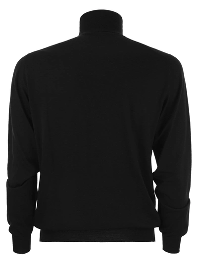 Fedeli Wool And Cashmere Turtleneck Jumper