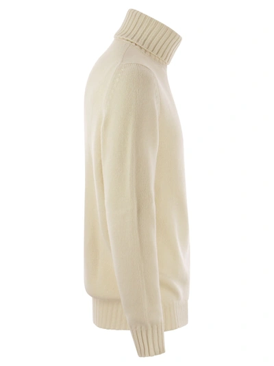 Shop Fedeli Derby 428 Cashmere Turtleneck Jumper