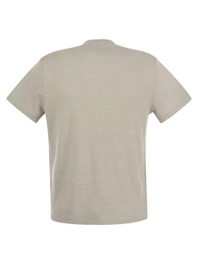 Shop Fedeli Exreme Linen Flex T Shirt