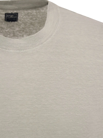 Shop Fedeli Exreme Linen Flex T Shirt