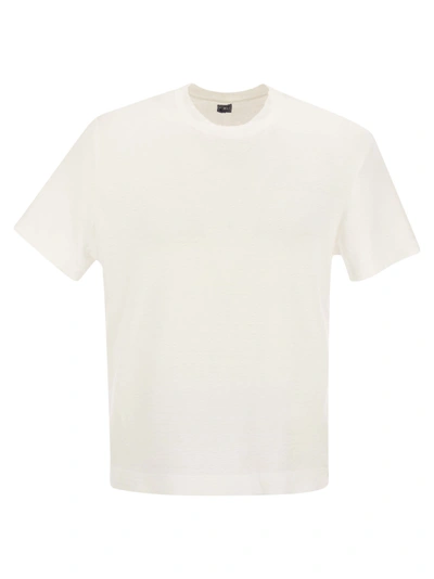 Shop Fedeli Exreme Linen Flex T Shirt