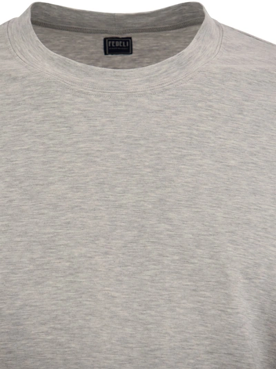 Fedeli Extreme - Crew-neck T-shirt With Long Sleeves