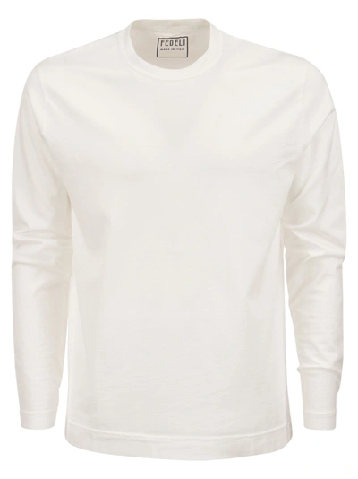 Fedeli Extreme Long-sleeved Giza Cotton T-shirt