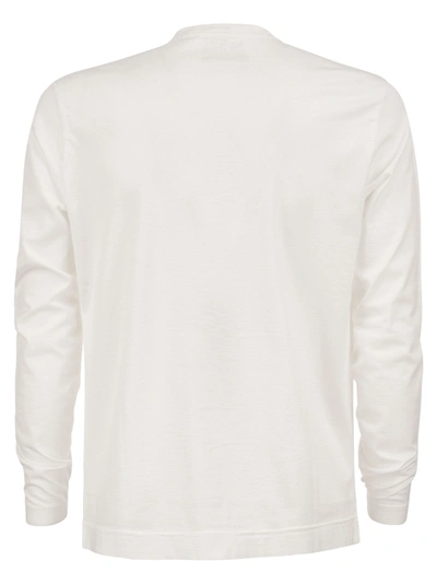 Fedeli Extreme Long-sleeved Giza Cotton T-shirt