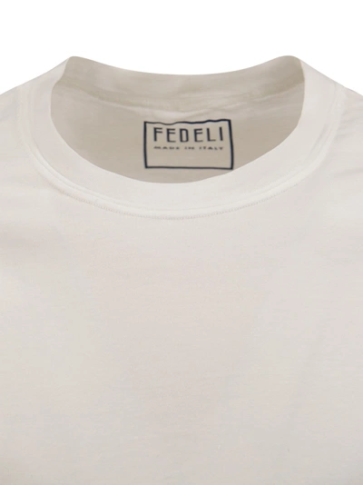 Fedeli Extreme Long-sleeved Giza Cotton T-shirt