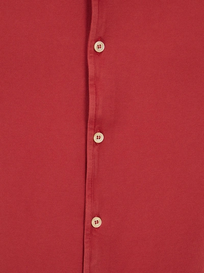 Fedeli Men's Frosted Piqué Polo Shirt