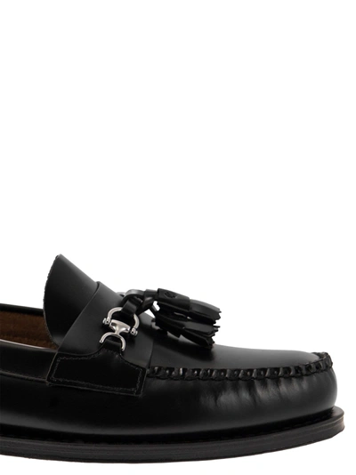 Shop Gh Bass G.h. Bass Weejun Leather Moccasins With Tassels
