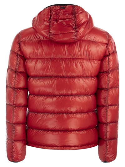 Shop Herno Reversible Down Jacket With Hood