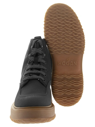 Shop Hogan Untraditional Laced Boot