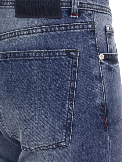 Shop Kiton 5 Pocket Cotton Jeans