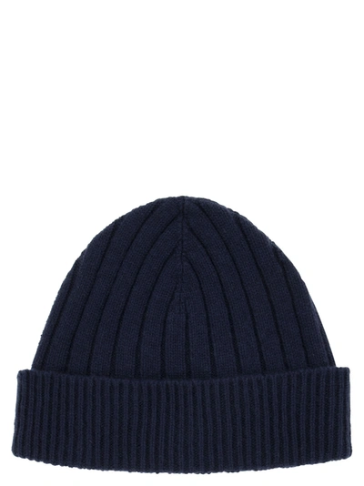 Shop Kiton Ribbed Cashmere Knit Hat