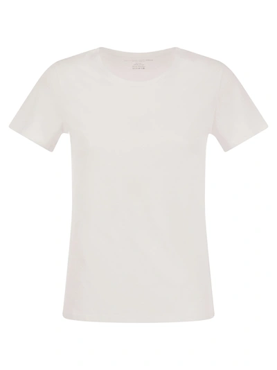 Shop Majestic Polly T Shirt In Cotone Silk Touch
