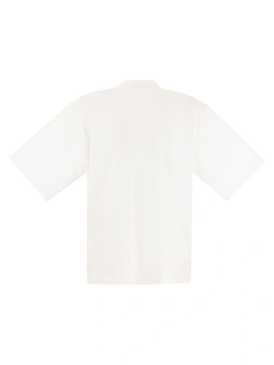 Shop Marni Cotton T Shirt With Logo