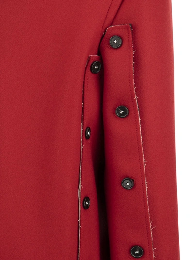 Shop Marni Double Breasted Wool Coat
