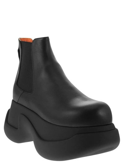 Shop Marni Leather Chelsea Boot