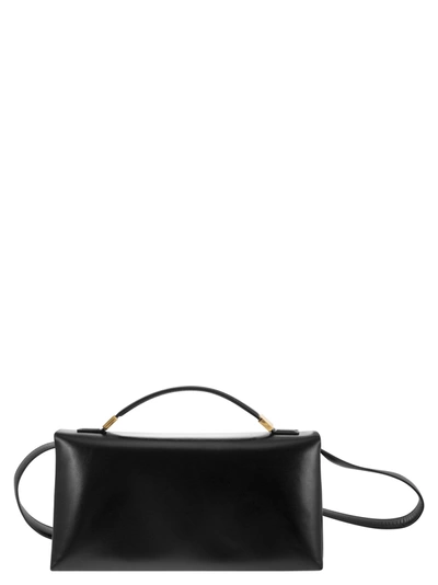 Shop Marni Prisma Leather Handbag