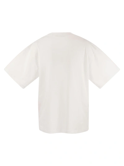 Shop Marni T Shirt With Logo
