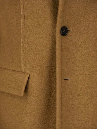 Shop Marni Wool Bouclé Coat