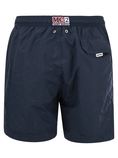 Shop Mc2 Saint Barth Beach Boxer Shorts In Lightweight Fabric