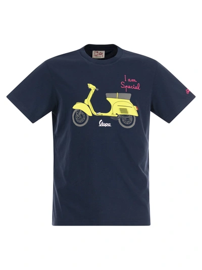 Shop Mc2 Saint Barth Cotton T Shirt With 50 Special Print