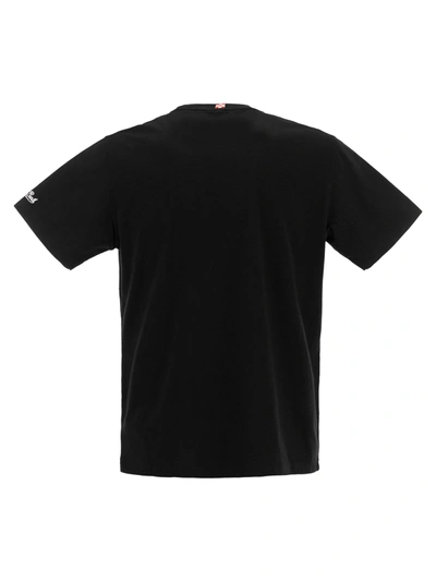 Shop Mc2 Saint Barth Cotton T Shirt With Negroni Print