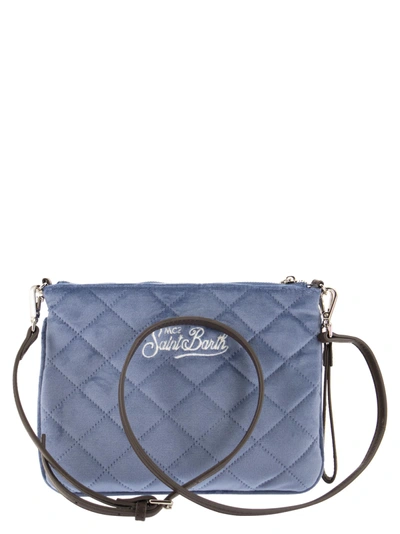 Shop Mc2 Saint Barth Pochette Bag With Shoulder Strap