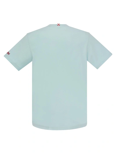 Shop Mc2 Saint Barth Sunbarthing T Shirt With Embroidery On Pocket