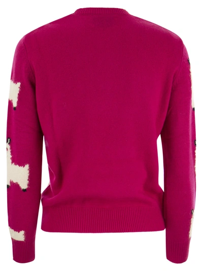 Shop Mc2 Saint Barth Wool Blend Jumper With Embroidery