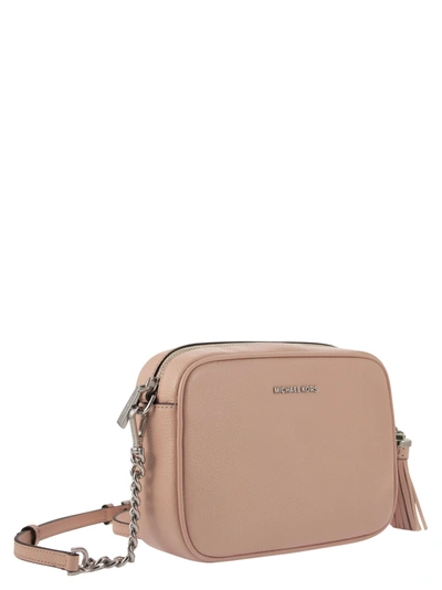 Shop Michael Kors Ginny Leather Crossbody Bag