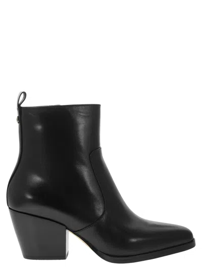 Shop Michael Kors Harlow Leather Ankle Boot