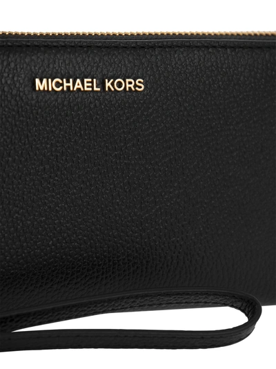 Shop Michael Kors Jet Set Grained Leather Wallet