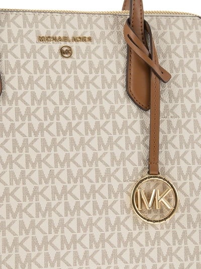 Shop Michael Kors Marilyn Medium Tote Bag With Logo