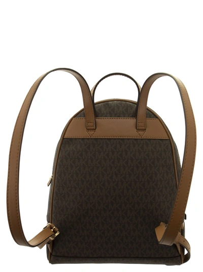 Shop Michael Kors Rhea Medium Backpack With Logo