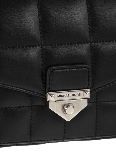 Shop Michael Kors So Ho Small Quilted Leather Shoulder Bag
