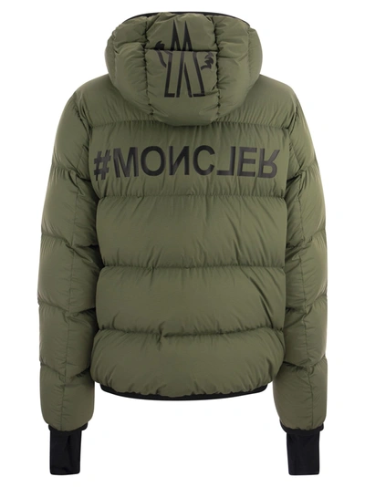 Shop Moncler Grenoble Adret Short Down Jacket With Hood