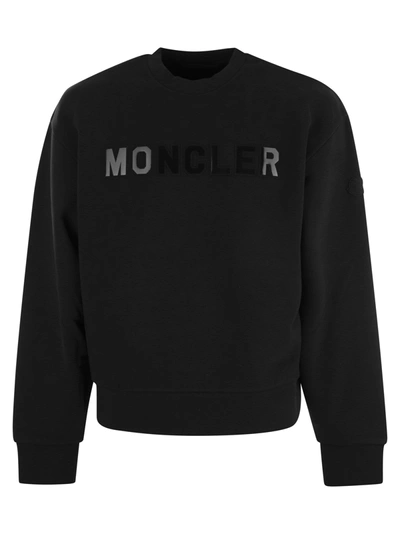 Shop Moncler Logoed Sweatshirt