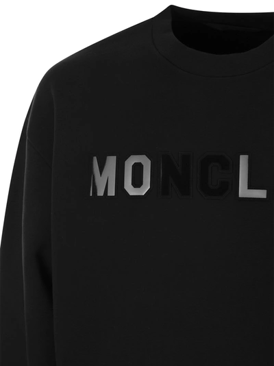 Shop Moncler Logoed Sweatshirt