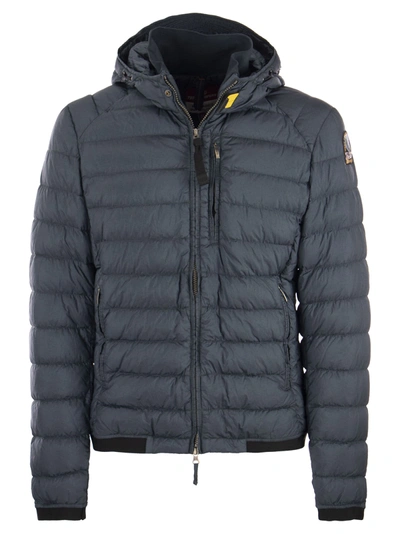 Shop Parajumpers Coleman Short Down Jacket With Hood