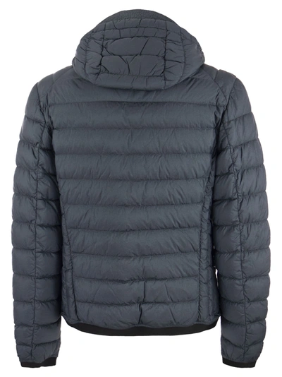 Shop Parajumpers Coleman Short Down Jacket With Hood