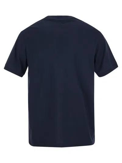 Shop Paul & Shark Cotton T Shirt With Printed Logo