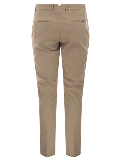 Shop Peserico Cotton And Silk Trousers