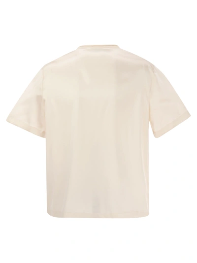 Shop Peserico Silk Shirt With Breast Pocket