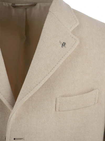 Peserico Single-breasted Wool Coat