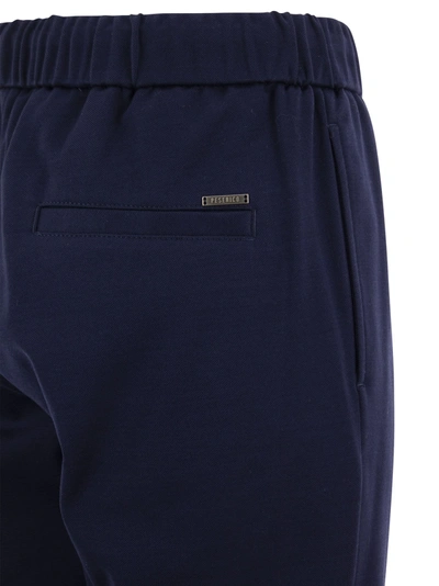 Peserico Men Technical Cotton Jogger Trousers