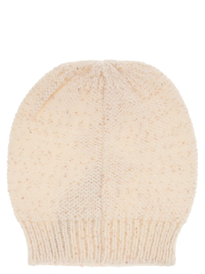 Shop Peserico Wool, Silk And Cashmere Braided Cap