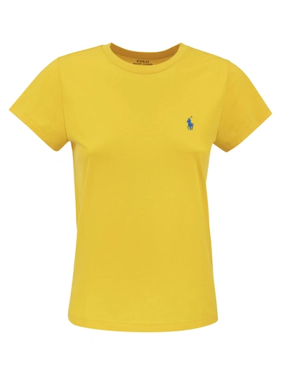 Shop Polo Ralph Lauren Crewneck Cotton T Shirt