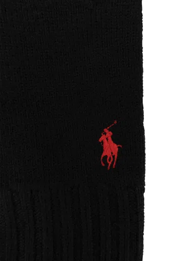 Shop Polo Ralph Lauren Knitted Touch Gloves With Pony